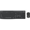 Logitech Kit tastiera e mouse Wireless Logitech MK295 USB Nero [P/N 920-009797]