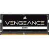Corsair Ram SO-DIMM DDR5 1x24GB Corsair Vengeance 5200Mhz CL44 1.10V Nero [SBCRR5024000003]
