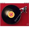 Rega Planar 3 rosso laccato con testina Nd3 - Giradischi vinile, Manuale, MM, Trasmissione a cinghia, 33 giri, 45 giri, Celle incluse