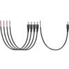 QUARKZMAN 5pcs Cavi DC Power Pigtails, Connettore Maschio a Barelotto 3.5mm x 1.35mm a Filo Nudo Aperto 25cm per PC Laptop Giocattoli Cellulari Dispositivi Elettronici
