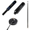 Nooelec RaTLSnake M6 v2 - Pacchetto Premium 3-Antenna per NESDR, RTL-SDR, HackRF e Altre Radio Definite dal Software. Set Antenna Magnetica a Frusta per Radio con Connettori SMA da 50 Ohm
