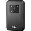 STRONG 4G+ AIRSPOT 510 Saponetta WiFi Portatile con SIM, 4G+ LTE CAT6 300Mbps DL, WiFi AC900Mbps, Hotspot WiFi Tascabile, Connette Fino a 16 Dispositivi, Batteria Ricaricabile, 2500mAh, Porta USB-C
