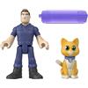 Imaginext Lightyear, Buzz & Sox Lightyear, Giocattolo per bambini dai 3 anni in poi con punti di articolazione
