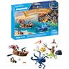 PLAYMOBIL Pirates 71636 Calendario dell'Avvento: Pirati, 24 sorprese, tra cui due personaggi, un gigantesco polpo e accessori, giocattolo per bambini dai 4 anni in su