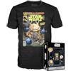 Funko Boxed Tee: Star Wars EP1 The Phantom Menace Anniversary - Jar Jar Binks - Medium - T-Shirt, Maglietta - Vestiti - Idea Maniche Corte per gli Adulti Uomini e Donne - Movies Fans