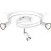 Philips LED Faretto Integrato Limbali, 3 Punti Luce, 50W, Bianco
