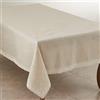 SARO LIFESTYLE 931 Tovaglia naturale 177,8 x 406,4 cm, venduta in 1 pezzo