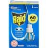 RAID - Liquido Antizanzare - Ricarica Inodore 60 Notti