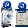 Caffè Borbone 3 kg Caffè Borbone Vending BLU + 3 kit eco da 50 (zucchero, bicchieri, palette)