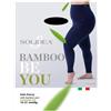 Solidea Be You Icon Bamboo Leggings Curvy Modellanti Nero M-xl 1 Pezzo