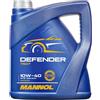MANNOL Olio motore Defender 10W-40 4 L Compatibilità con RENAULT Clio III Hatchback BR0/1, CR0/1 CLIO II BB0/1/2, CB0/1/2 Clio IV Hatchback BH, PEUGEOT 206 2 volumi/Coda spiovente 2A/C, VW