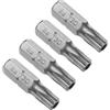 CoCud Punte Cacciavite Torx, Attacco Esagonale 1/4 Lunghezza 25mm T30, Punte Cacciavite Magnetiche - (Applicazioni: per Manutenzione Auto), 4-Pezzi