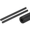 QUARKZMAN 2pz 10 Tubo Isolante per Tubi 1/4 Pollici(6mm) ID 5/8 Pollici(16mm) OD Tubo in Schiuma per Supporto Impugnatura, Nero