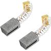 PATIKIL Carbonio Spazzole Spazzola Carbone Ricambio 12x8x6mm per Motori Elettrici Potenza Strumento Angolo Smerigliatrice Tavolo Ricambio Parte Riparazione, 2pz
