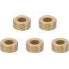 PATIKIL Distanziatori in Ottone M3, 5pz Distanziatori Metallici in Ottone 3mm ID x 6mm OD x 3mm L Distanziatori a Vite Ottone per Viti 1/8 Pollice o M3
