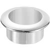 QUARKZMAN 1Pz 1,18 (30mm) Passacavi in Nylon per Scrivania, Copertura Foro per Cavi in Plastica, Organizzatore di Cavi per Scrivania o Armadio per Computer, Argento