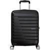 American Tourister Flashline - Spinner S, bagagli a mano, 55 cm, 34 L, nero (ombra nera)