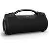 Hama SoundBarrel, cassa musicale Bluetooth (altoparlante Bluetooth impermeabile secondo IPX6, scatola musicale portatile 60 W, batteria 12 ore, Power Pack) nero