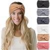 DRESHOW 6 Pezzi Fasce per Capelli Tessuto di Lana Turbante Fascia da Donna Invernale Accessori Cerchietti per Donna Ragazze