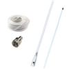 Glomex Antenna VHF Glomex RA 112 - 150 cm
