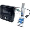 Trecciatura Emiliana Radio stereo frontale quadrata 12V USB Bluetooth