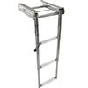 MTM Scaletta inox 3 gradini sotto plancia con blocco