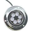 Hubmarine Luce in acciaio inox subacquea Blu 6 Led