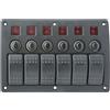 AAA electric equipment Pannello elettrico 6 pulsanti 12/24 Volts