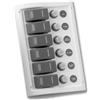 AAA electric equipment Pannello elettrico 6 pulsanti bianco