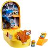 Mattel Minions GMD86 - Minions: alla ricerca del mini-boss Splat 'Ems - Set da gioco, 2 minifigure con starter deluxe e bersaglio, regalo per bambini dai 4 anni in su