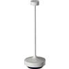Lumisky Lampada da tavolo senza fili bianco touch LED bianco caldo RUBY WHITE H25 cm