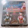 POP MART MEGA SPACE MOLLY 100% Squid Game Figure Set di 2 dal Giappone F/S