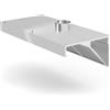 Hendi Cappa Aspirante A Parete Con Illuminazione A Led 1000x700x(h)450mm 229309