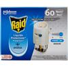 Raid Liquido Elettrico Protezione+ Antizanzare, Inodore, 60 Notti, 1 Diffusore E 1 Ricarica - 36 ml