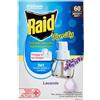 Raid Liquido Family Ricarica, 60 Notti, Lavanda, 36 Ml