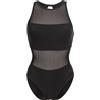 ARENA WOMEN'S MESH PANELS SWIMSUIT VENT BACK Costume da donna Feel