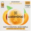 Waterdrop Microdrink - Ice Tea Bevanda gusto Pesca, 12 cubetti