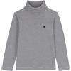 Petit Bateau A0BJR Maglietta Intima A Maniche Lunghe Bambino Smoking/Marshmallow 4 Anni