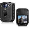 CAMMHD W1 128G HD 3840 * 2160P Body Cam 10-12 ore di Registrazione Video