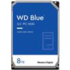 Western Digital Technologies, Inc. WD Blue 8TB 3.5" Internal Hard Drive - 5400 RPM Class, SATA 6 Gb/s, 256MB Cache,