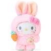 Sanrio Peluche Sanrio Original Hello Kitty Fluffy-Eared Bunny 10,8"H - carota e sacc...