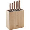 ZWILLING VIER STERNE Set di coltelli con ceppo, 6-pz., marrone