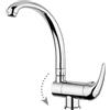 Paffoni Nettuno Due Cucina sottofinestra - Codice ND189CR