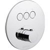 Paffoni Compact Incasso Doccia a pulsante 3 vie - Codice CPM019CR