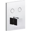 Paffoni Compact Quadro Incasso Doccia Termostatico a pulsante 2 vie - Codice CPT518CR