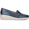 VALLEVERDE Mocassino donna navy in pelle