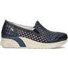 VALLEVERDE Mocassino donna blu in pelle