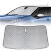 ZWPARTS Parasole per Parabrezza Sostituzione per Citroen C3 2016-2024, Pieghevole Parasole per Parabrezza Auto, Visiera Parasole per Parabrezza Anteriore Auto per Bloccare Il 99% Dei Raggi UV
