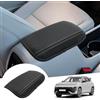 GAFAT Compatibile con Hyundai Kona SX2 2024 2025 Copertura per Bracciolo Centrale, Kona SX2 Hybird EV Protezione per Braccioli Console Centrale, in Pelle PU, Kona 2024 Accessori (Bianco)
