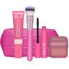 Doll10 Make-up con pochette: fondotinta, blush, mascara, pennello